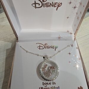 Disney Silver Necklace with Pendant